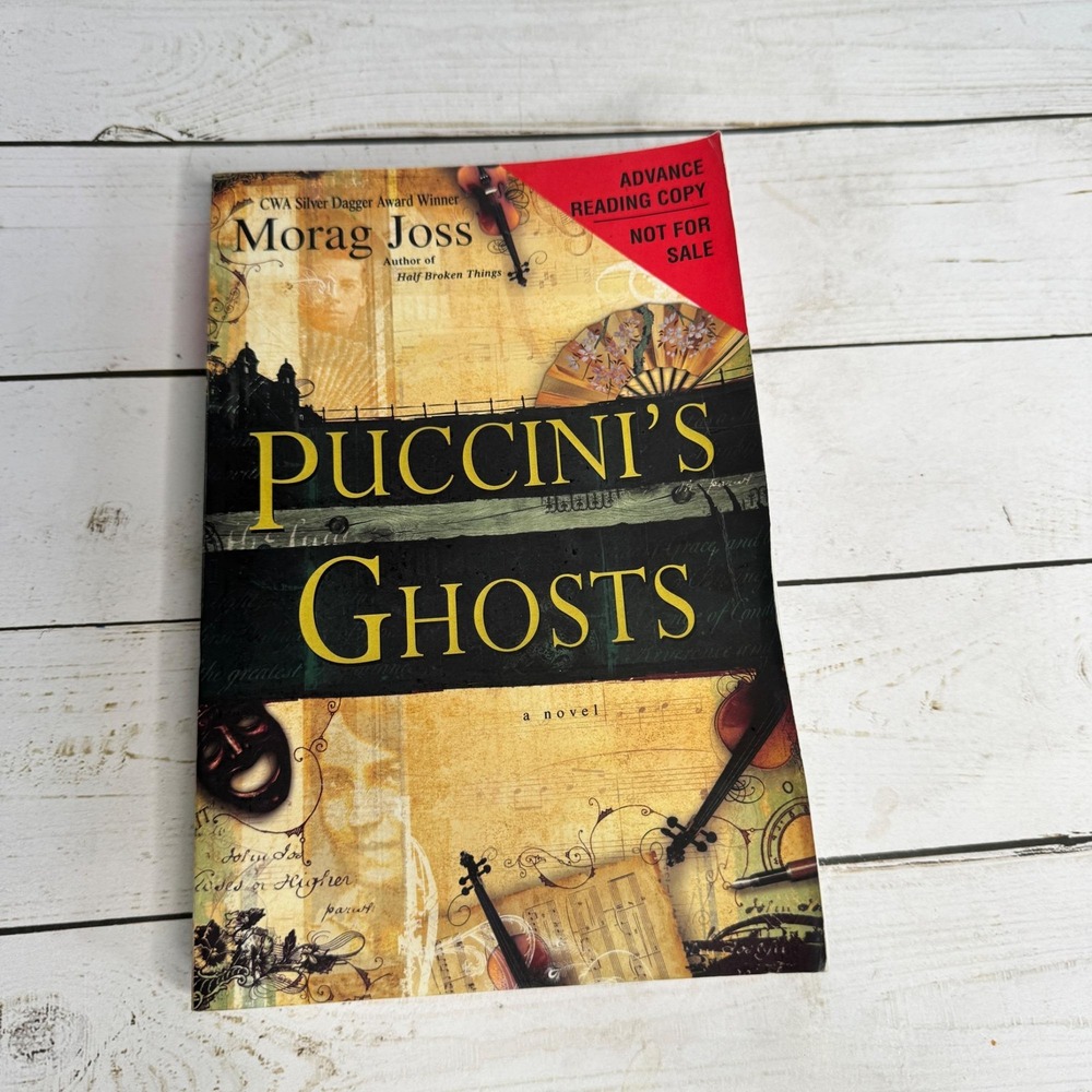 Puccini's Ghosts Morag Joss ARC Advance Reading Copy 2006 Paperback
